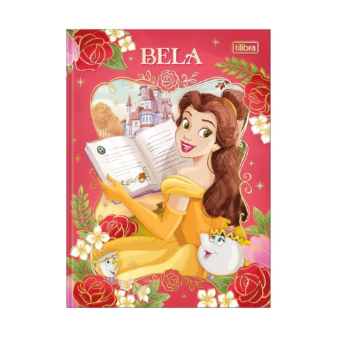 Caderno Brochura Colegial Princesas 80 Folhas – Tilibra - comprar online