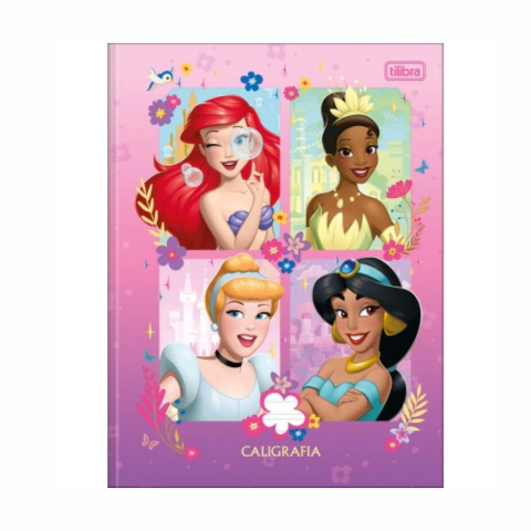 Caderno de Caligrafia Princesas- Tilibra