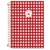 Caderno Cherry Lovers 1/4 Capa Dura 80 folhas - Cadersil na internet