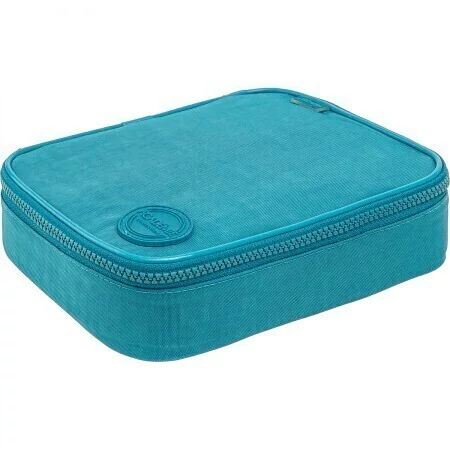 Estojo Box Académie Tilibra Azul Turquesa