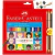 Lápis de Cor, Ecolápis Caras & Cores, 24 Cores + 3 Tons de Pele - Faber-Castell