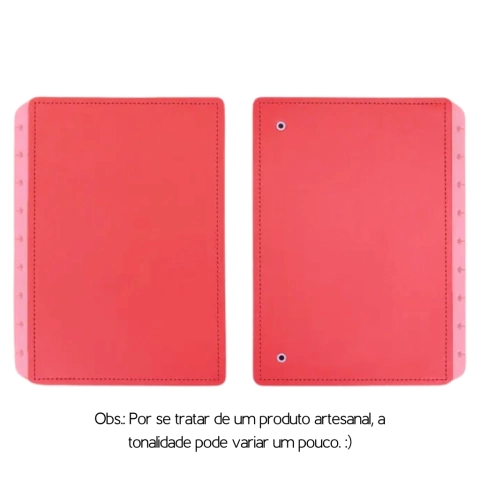 Capa e Contra Capa All Pink - Caderno Inteligente