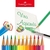 Lápis de Cor 48 Cores Aquarelável - Faber-Castell - comprar online