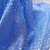 Gasa Cristal Corazones - Azul y Plateado - comprar online