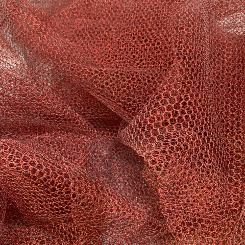 Red con Lurex - Naranja