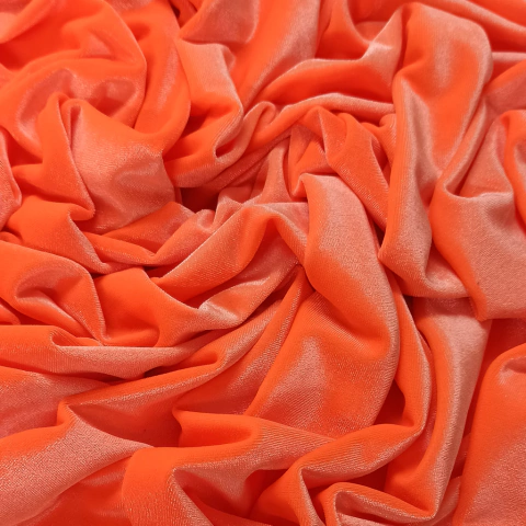 Terciopelo - Naranja Fluo