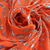 Transfer Fuego - Naranja Fluo y Plateado - comprar online