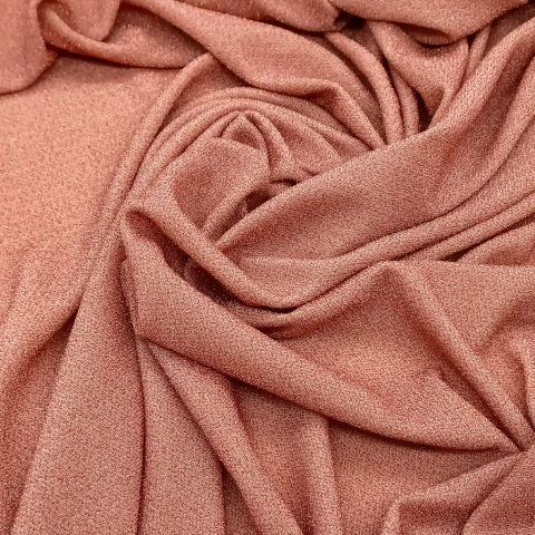 Lycra con Lurex - Rosa Viejo