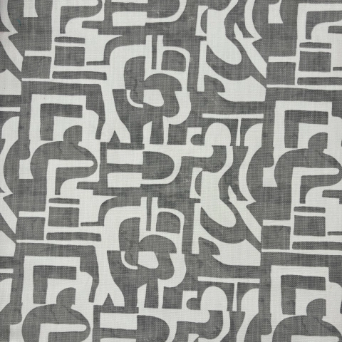 Lino Estampado - Patron Abstracto