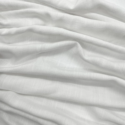 Lino Elastizado - Blanco - comprar online