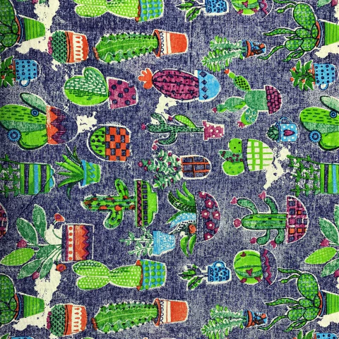 Provenzal Estampado - Cactus