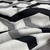 Lino Estampado - Cinta Gris y Negro - comprar online