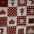 Microfibra Estampada - Cuadrados Navideños
