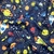 Microfibra Estampada - Espacial - comprar online