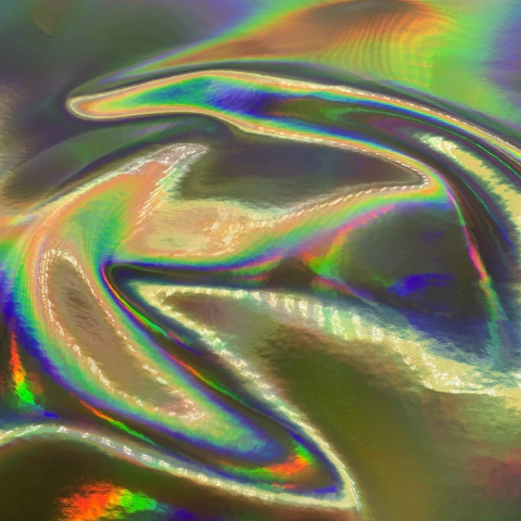 Cuerina Espejo Tornasol Dorado