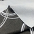 Cuerina Estampada - Espirales en negro - comprar online