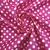 Microfibra Estampada - Lunares Grandes - Fucsia y Blanco - comprar online