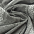 Tusor Bordado Paris - Gris Plata y Crudo - Meir | Tienda de telas en Argentina