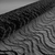 Tul Rayas con Lurex - Negro - comprar online