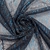 Microtul con Foil - Negro y Azul Francia en internet