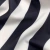 Lycra Tricot Estampada - Rayada Negro - Meir | Tienda de telas en Argentina