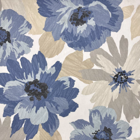 Gabardina Algodón Estampada - V053 - comprar online