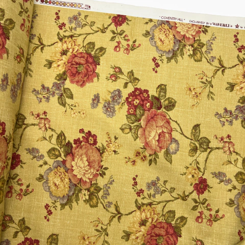 Gabardina Algodón Estampada - V080