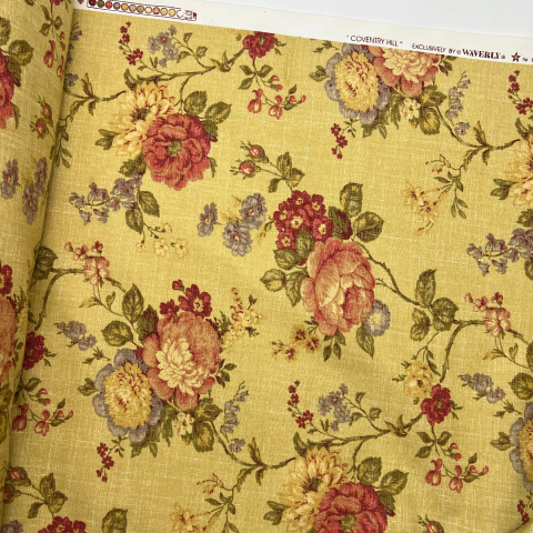 Gabardina Algodón Estampada - V080