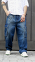 PANTALON BAGGY CARGO- AZUL - comprar online