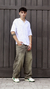 PANTALON BAGGY LISO- VERDE