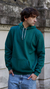BUZO CANGURO LISO | VERDE IRLANDES - comprar online