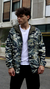 CAMPERA REVERSIBLE 100% IMPERMEABLE - CAMUFLADO CLARO - comprar online