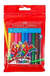 MARCADOR FABER CASTELL X 10 COLR. FINOS FIESTA - comprar online