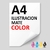 A4 - Papel ILUSTRACION MATE