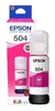 BOTELLA DE TINTA EPSON 504 MAGENTA