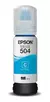 BOTELLA DE TINTA EPSON 504 CYAN - comprar online
