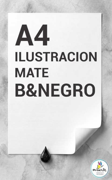 A4 - Papel ILUSTRACION MATE