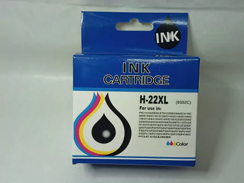 Cartucho de Tinta HP 22 XL 9352 COMPATIBLE HP DJ 2210/2240/1320/1330/1360/1420/1460/1560/2330/2360/2445/2460