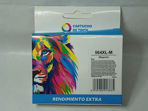 Cartucho de Tinta HP 564 MAGENTA COMPATIBLE HP CB 316WL / 318WL / 319WL / 320WL (15ML)