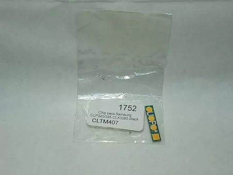 CHIP Samsung 407L - CLP-320, CLP-325, CLX-3285, CLX-3185 - (MLT-D407M) - DOM (1K) - MAGENTA