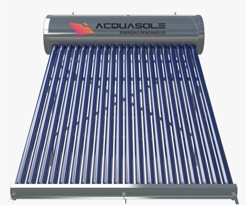 TERMOSOLAR DE 200LTS INOXIDABLE NAC