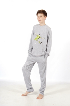 Pijama "El Dibu" en internet