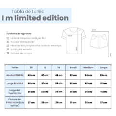 Pijama Im limited edition