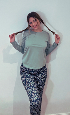 Pijama " Tropical Whispers" - Meli pijamas