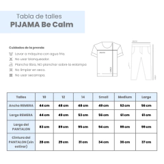 Pijama Be Calm - Meli pijamas