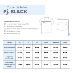 PJ. BLACK ADULTOS
