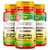 Kit com 3 - Vitamina B12 - Cianocobalamina - 60 caps - Unilife