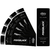 Kit com 5 - Fisioblack - Gel negro - Massageador - 150g - Unilife