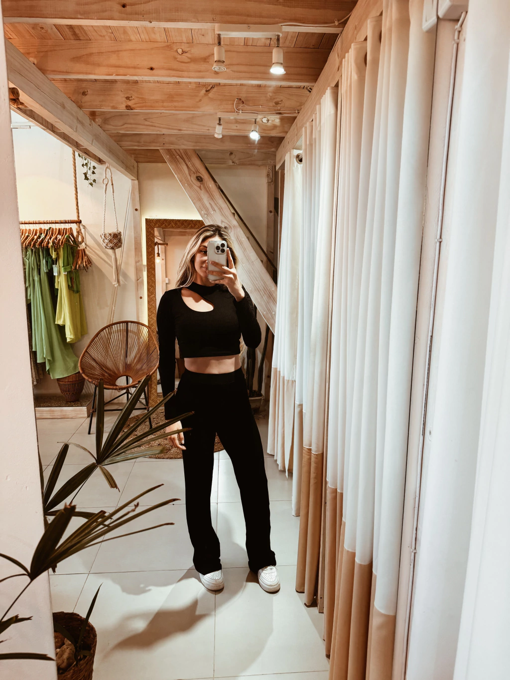 CALÇA PANTALONA MALU PRETA