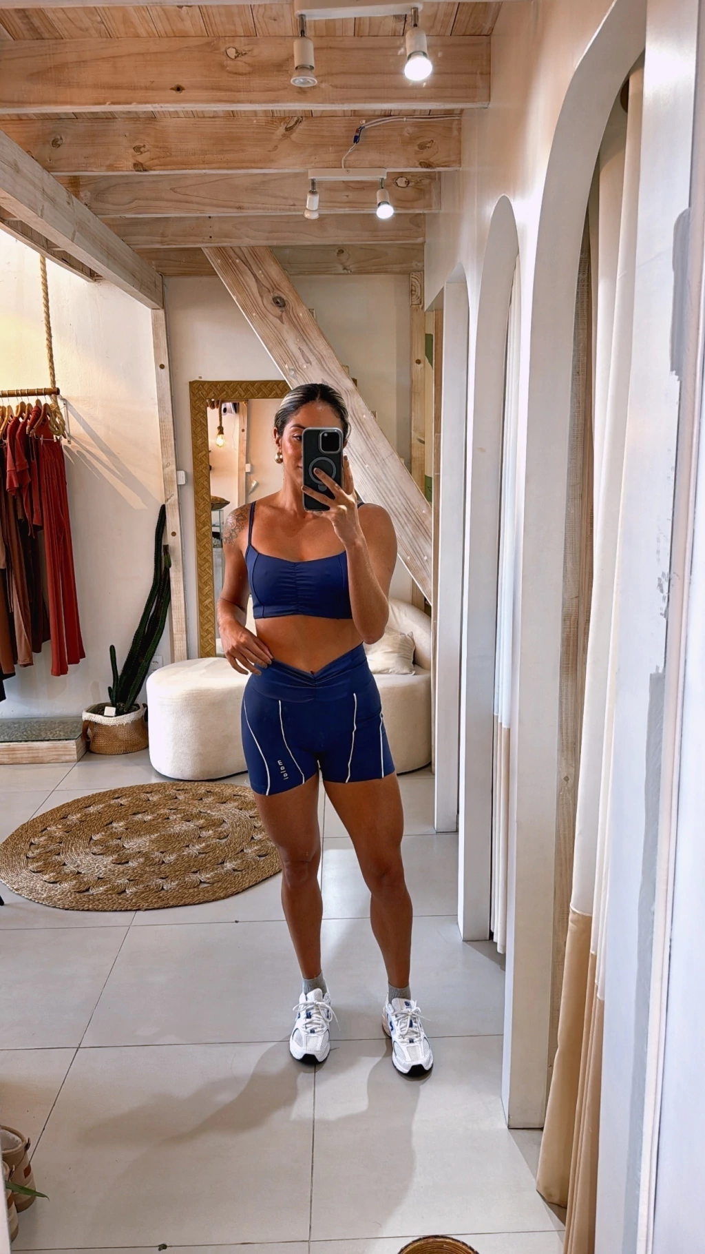 SHORTS LINE NAVY